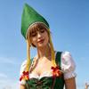 With Braids Party Hat Polyester Festival Costume Accessory High Quality Oktoberfest Hat  Party