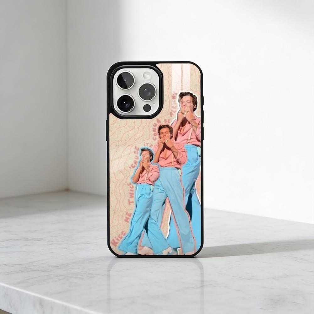 H-Harry S-Styles Phone Case For iPhone17,16,15,14,13 Plus,Pro Max Magnetic For Magsafe Wireless Charging