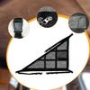 Automobile Roof Net Storage Holder with Zipper for Car Accessories