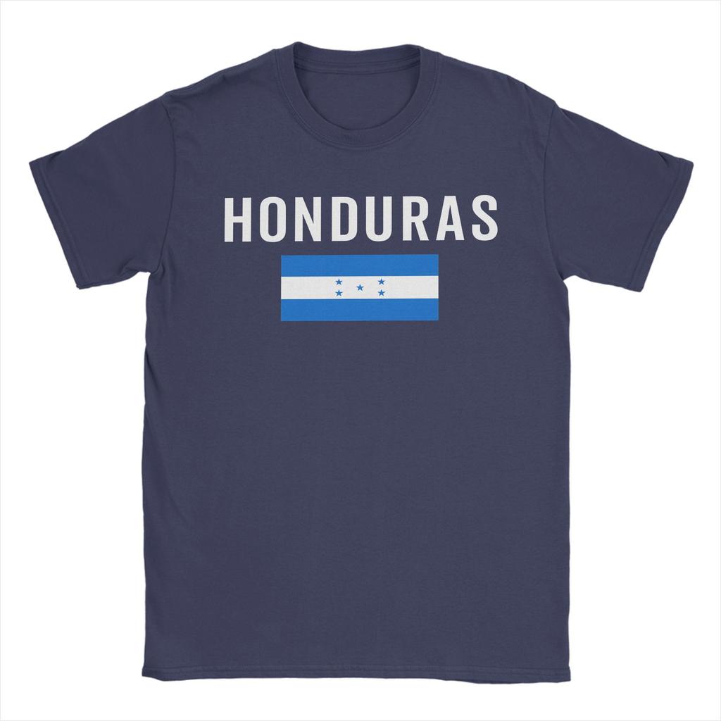 Unisex Honduras Flag T Shirts 100 Cotton Tops Awesome Short Sleeve Crew Neck Tee Shirt Printing TShirt