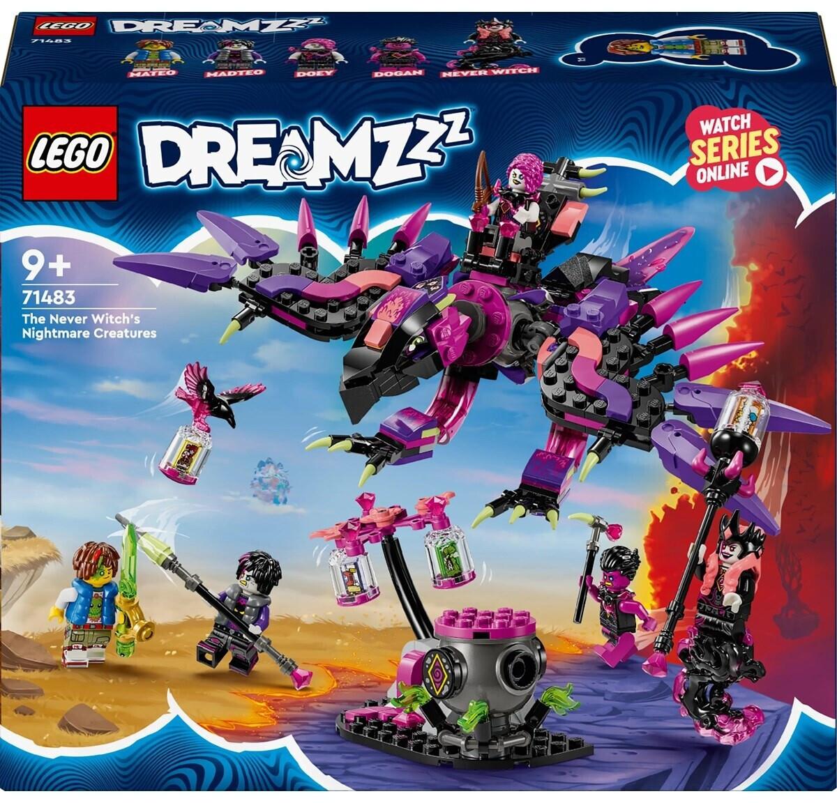 

LEGO конструктор DreamZzz – Кошмарные существа Неверной Ведьмы (71483)