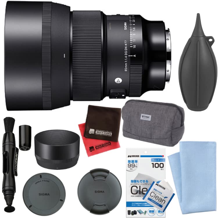 

Sigma 85mm F1.4 DG DN Art for Sony E-mount & 6-piece care set чорний