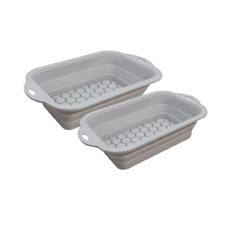 

Flexible Nonstick Silicone Cake Pan 2 Size Foldable Bread Loaves Baking Molds Tray For Perfect Shape Homemades Dessert 1