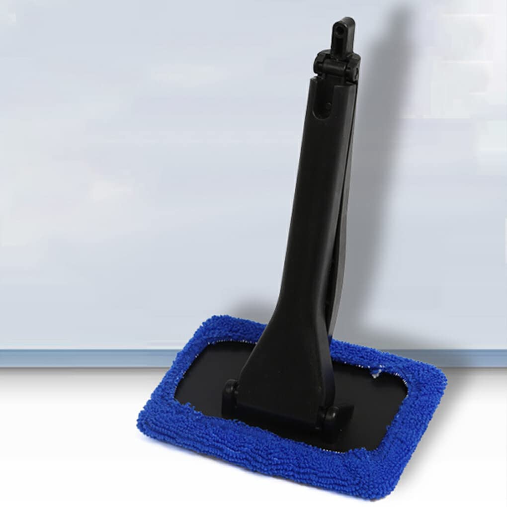 Generic 5pcs Car Window Clean Brush Replacement Pad Windshield Cotton Fitting Hood Inside Car Glass Wiper Cloth Accessories, Green