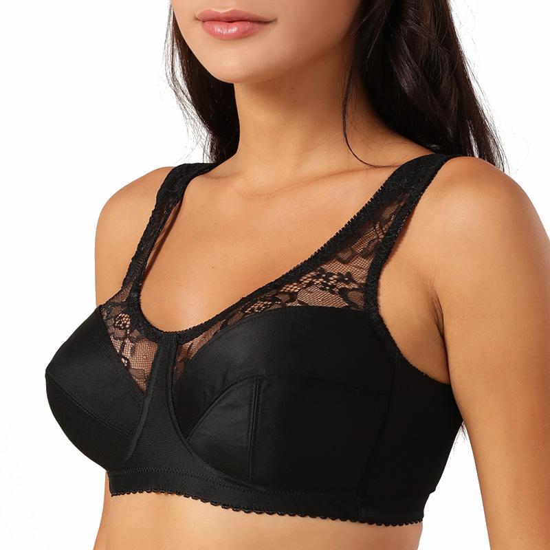Mujer Push Up Sexy Bra Encaje Perspectiva Elástico Recolección Ropa Interior  Mujer Talla Grande Bralette Lencería De Talla Grande comprar a buen precio  — entrega gratuita, reseñas reales con fotos — Joom