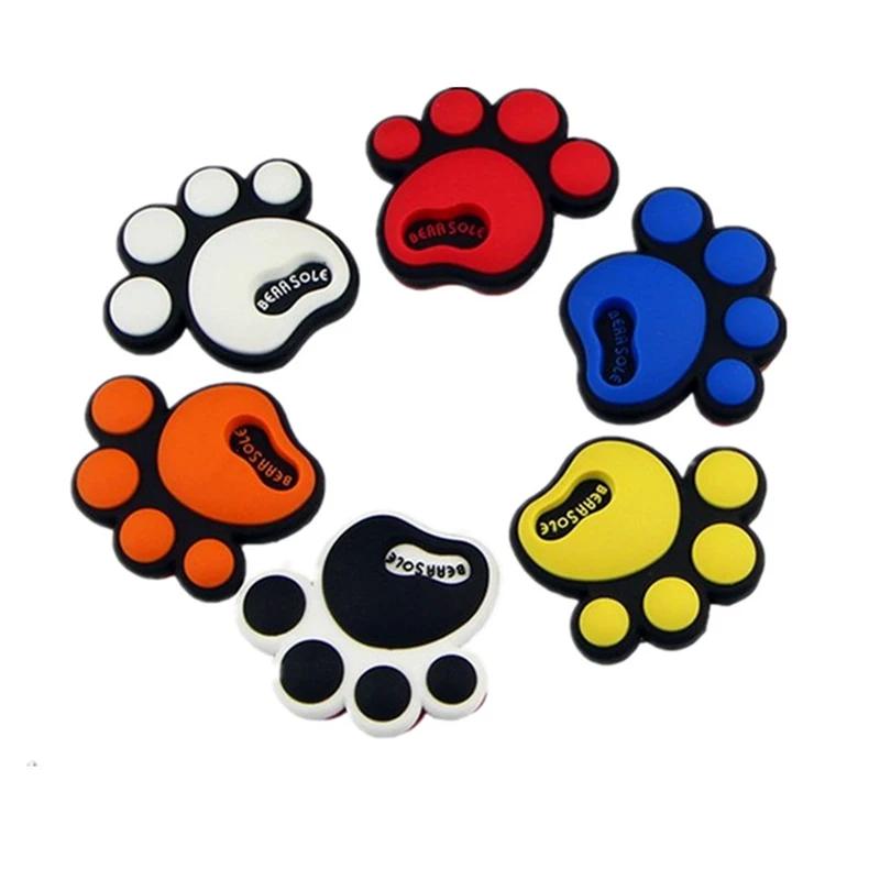 4Pcs Cute bear's-paw Car Door Edge Guard Strip Scratch Protector Anti-collision Corner Bumper Protective Sticker Decoration