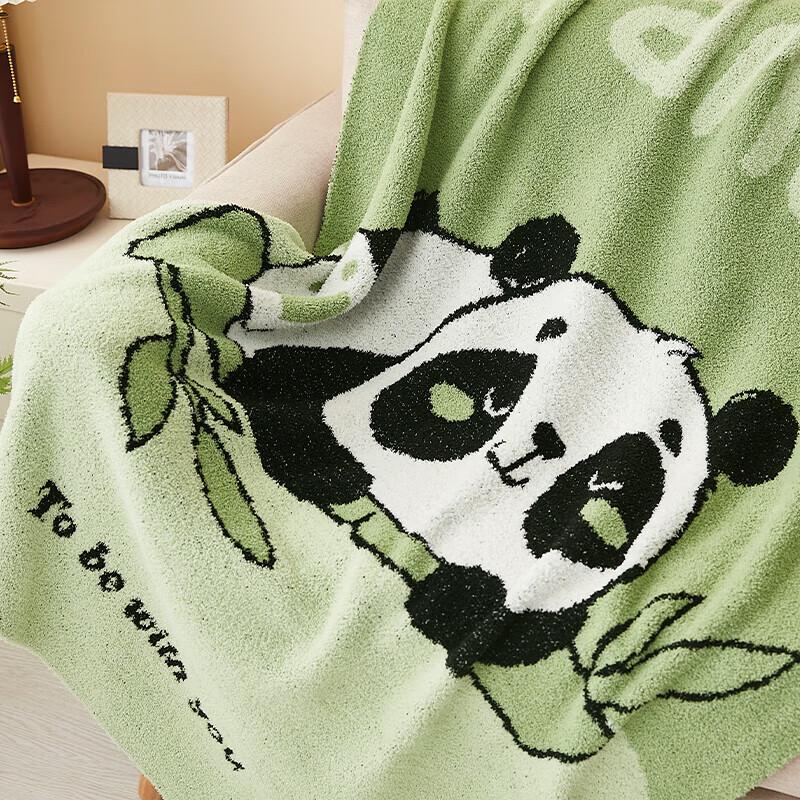 Tangna Home Textiles Bamboo Friend Snowflake Velvet Jacquard Blanket