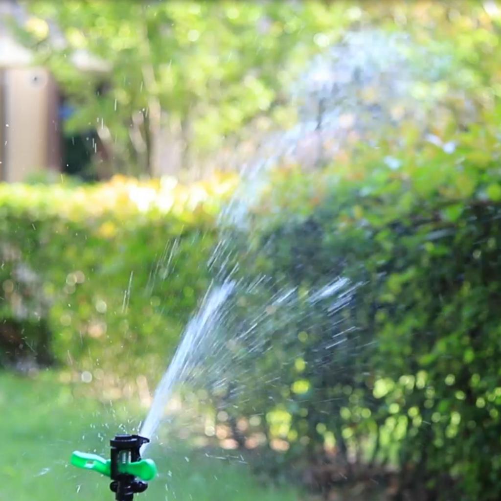 1/2" Male Thread Controllable Angle Rocker Nozzle With 3-Kinds Bracket Kits Garden Irrigation Landscaping Adjustable Sprinkler