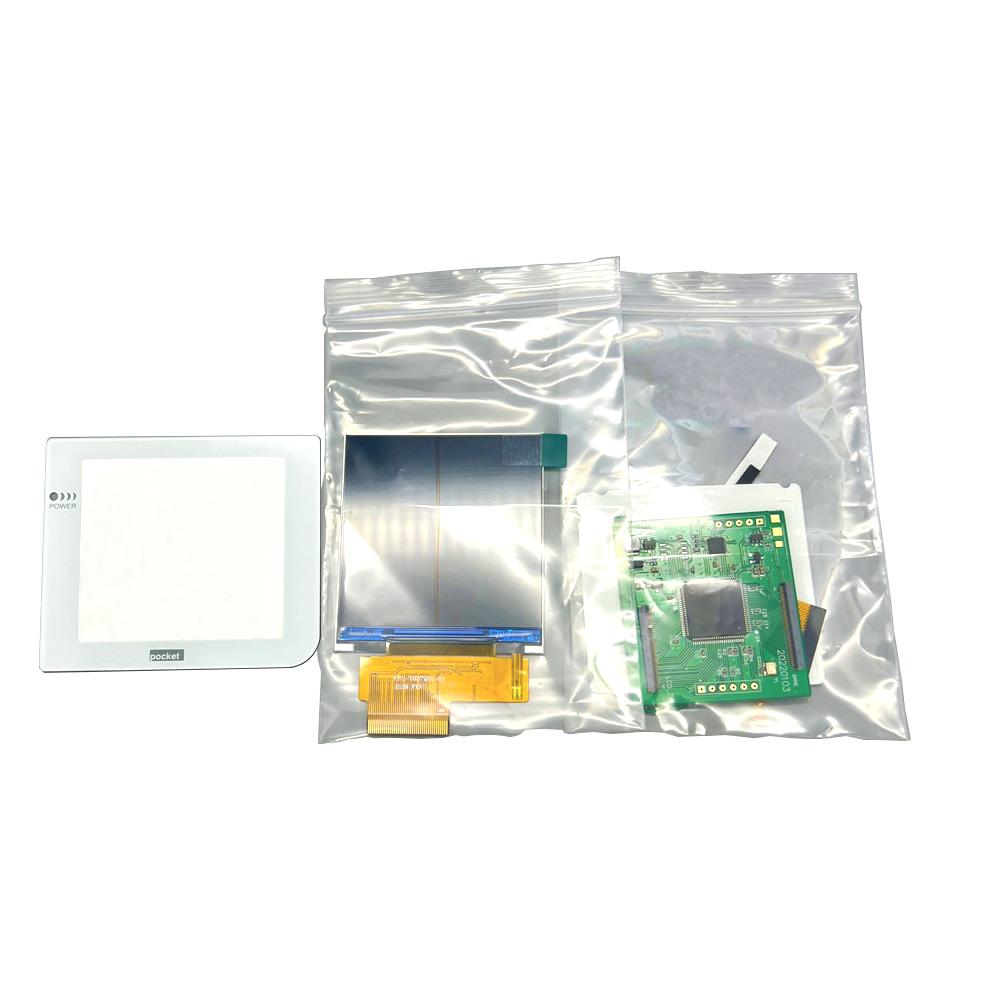 2,6-Zoll Originalgröße IPS Hochhelligkeits-LCD-Bildschirm-Kits für Gameboy Pocket GBP LCD-Sets Unterstützt mehrere Anzeigestile