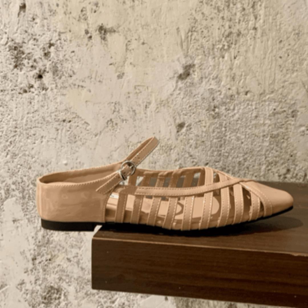 

Naked pink invisible inner heightening bag head half drag naked pink platform sandals sandals outer wear 2025 new models 39