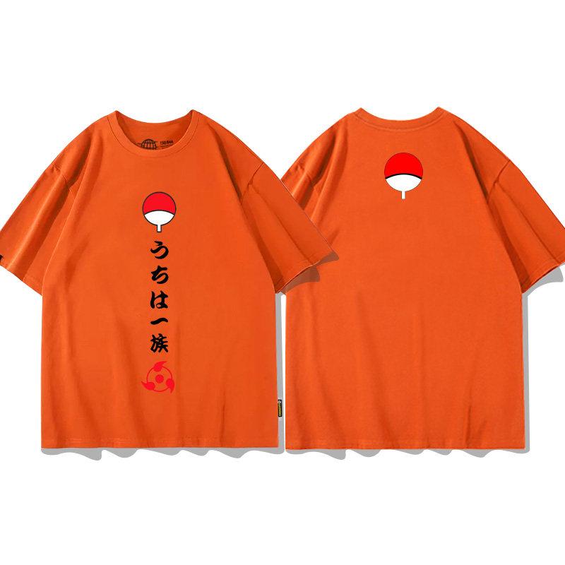 Anime New Childrens Tshirt Naruto Xiao Organizes Six Payne Anime Cotton Doublesided Printing Parentchild Casual Tshirt