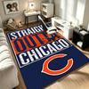 Chicago Bears  A Rug Suitable for Office Chair Areas Living Rooms and Computer Desks Perfect for Home Offices and an Ideal Holiday Gift