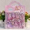 2 Sheets/Bag Decorative Princess Dress Up Sticker Kawaii 3D Puffy Stickers  Kids Prizes
