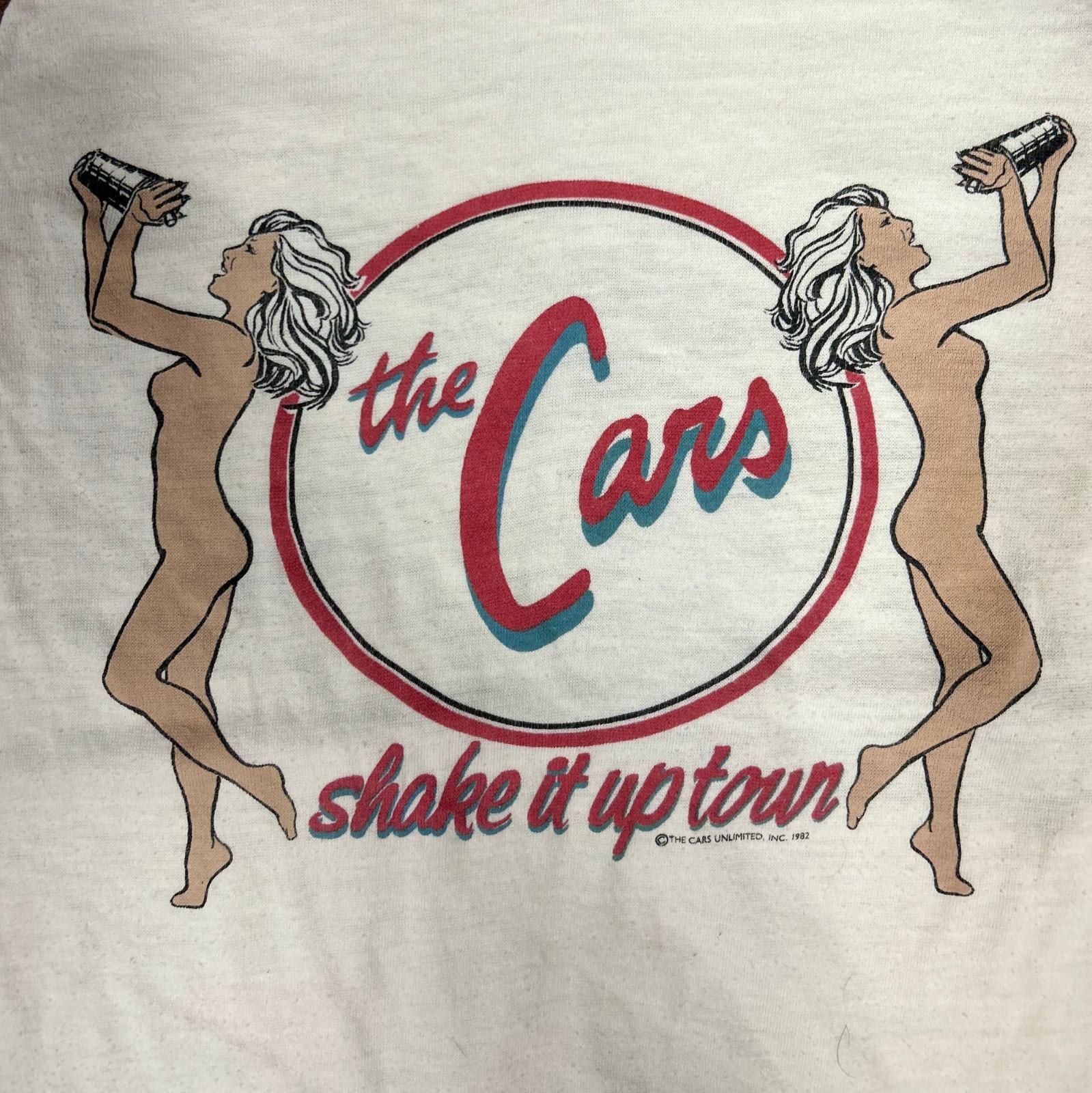 Vintage 1982 The Cars Shake It Up Tour T-shirt Clasic SA028 FREE SHIPPING XL