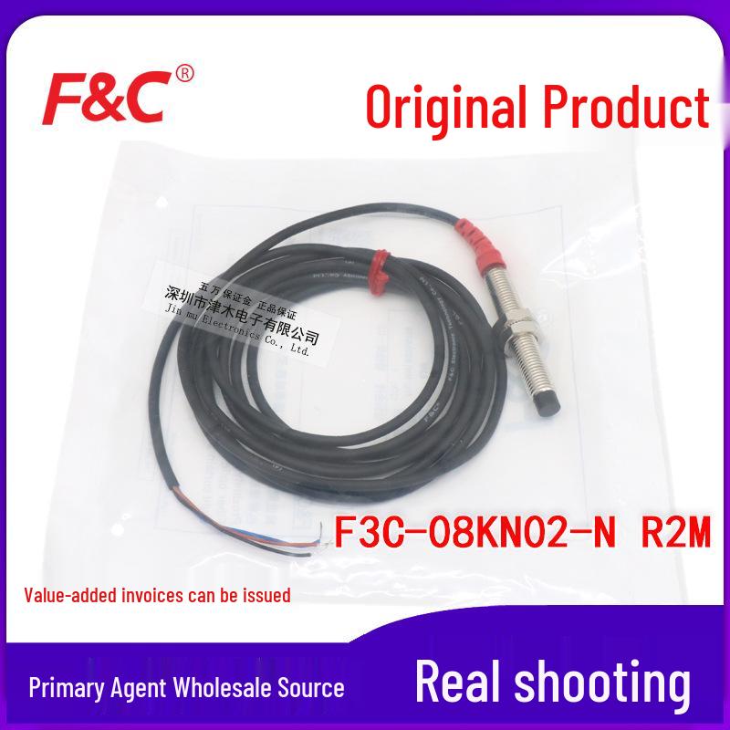 Jiazhun M8 Proximity Sensor NPN NO - F3C-08KN02-N R2M DC 3-Wire F3C-08KN02-N R2M