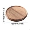 Bamboo Food Tray, Serving Platter, Snack Organizer for Breakfast and Dinner