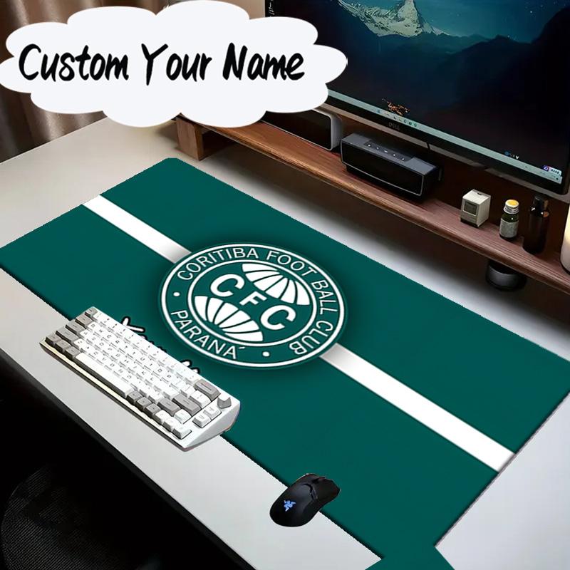 Custom Name Mouse pad Coritiba Football Club Return Mouse pad, Gaming Mouse Pad, keyboard pad, Desk Decor for computer notebook Fan Birthday Gift
