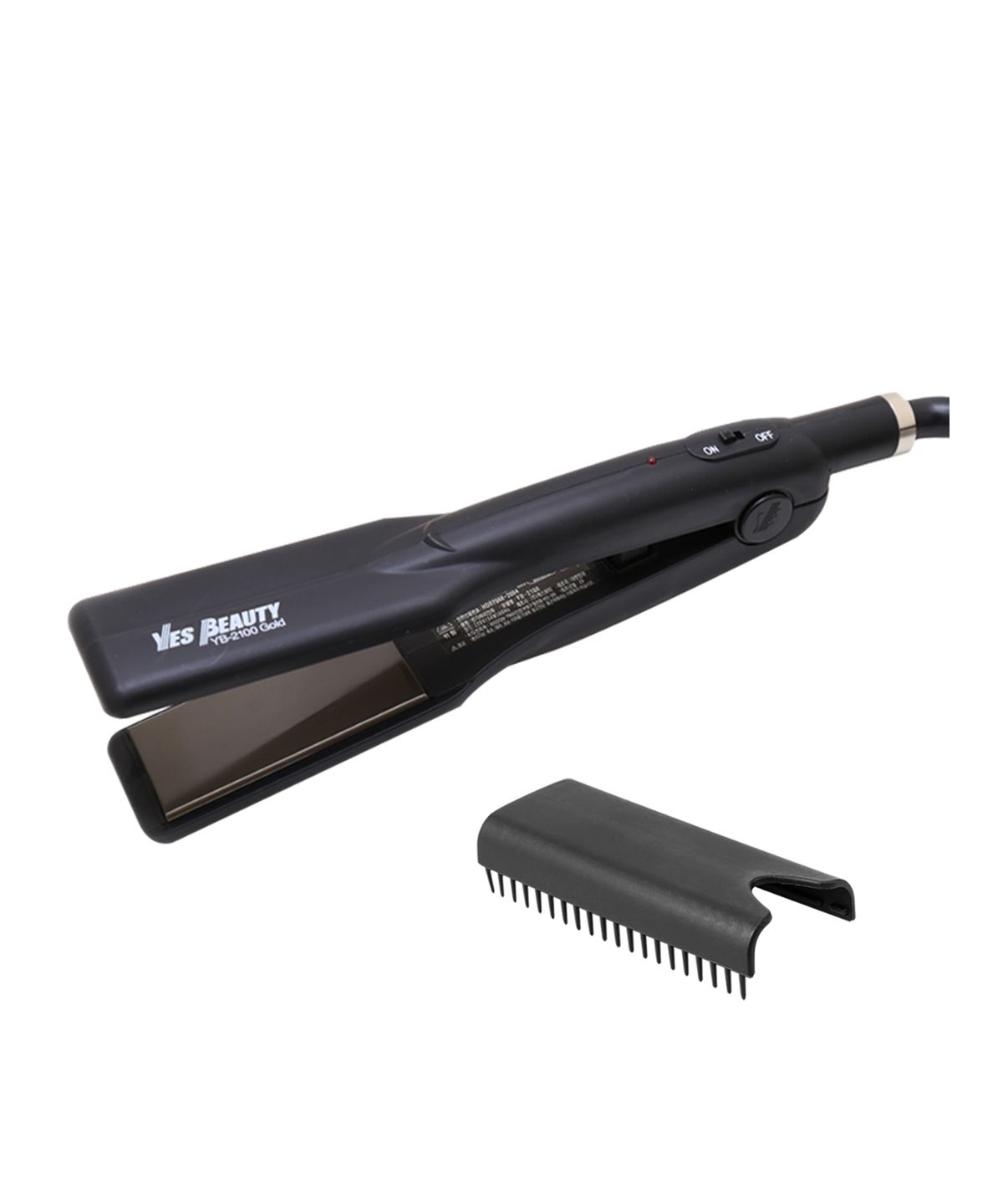Professional Salon Hair Iron YB-2100GOLD (L)