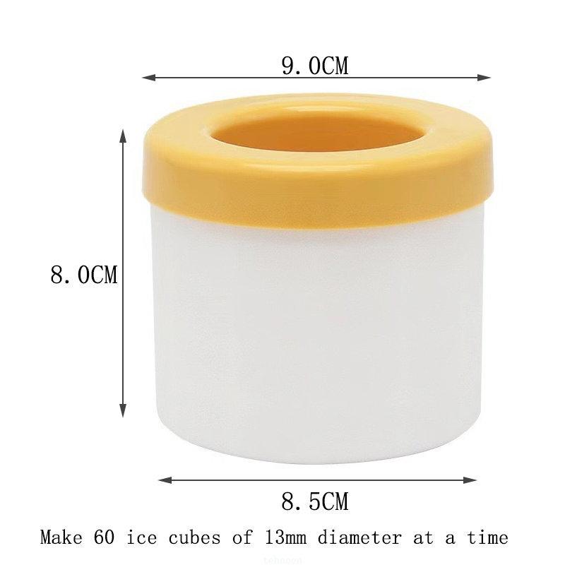 Ice Hink Cup Form Iskuber Bricka Livsmedelsklass Snabbfrysning Silikon Ismaskin Kreativ design Ishink Whisky Beer Maker