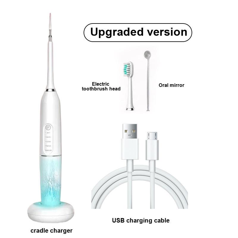 Automatic Electric Toothbrush Ultrasonic Adult Dental Cleaner Rechargeable Waterproof Dental Flusher Children's Dental Cleaner
