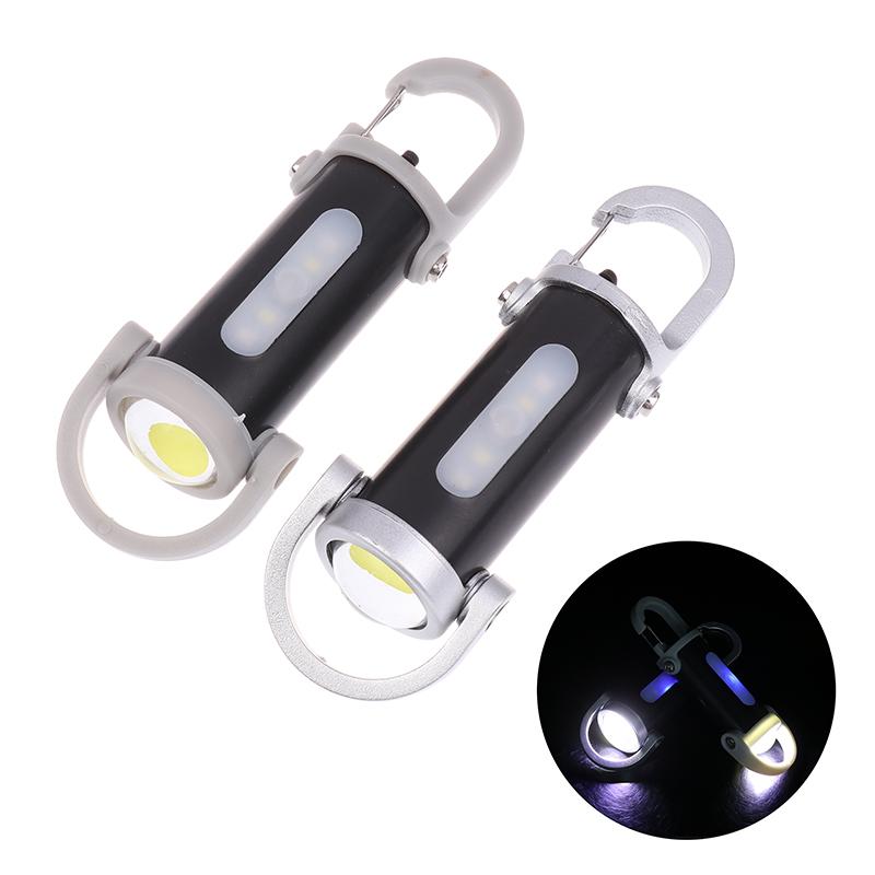 Rechargeable Led Keychain Light Mini Flashlight, Waterproof Work Light For Outdoor Camping Fishing Emergency Usb Charging