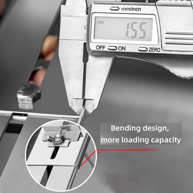 Adjustable Stainless Steel Sink Sharpening Stone Holder Anti-Slip Kitchen Whetstone Grinder Rack for Cutlery Sharpener Tool