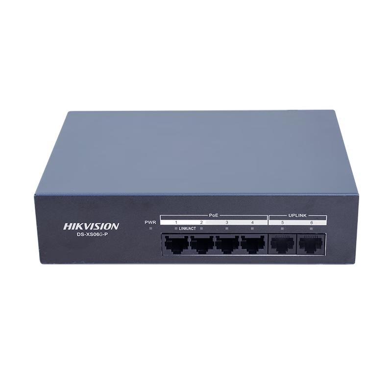 

HIKVISION 6-Port Gigabit Unmanaged POE Switch