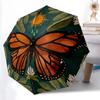 1pc Butterfly MandalaAutomatic Open/close Umbrella, 8-Rib Sturdy Structure, Portable Travel Umbrella, Parties, Everyday Usec24