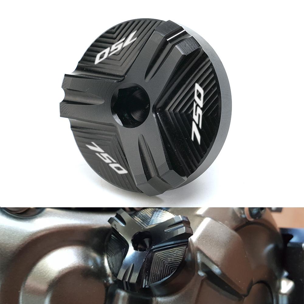 Motorcycle Aluminum Brake Fluid Reservoir Cap & Oil Filler Cover With LOGO Fit For HONDA Forza 750 FORZA750 -2022