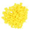 150 Pcs Set 4 Colored Fishing Floating Corn Soft Artificial Bait Simulation Corn GrainYellow