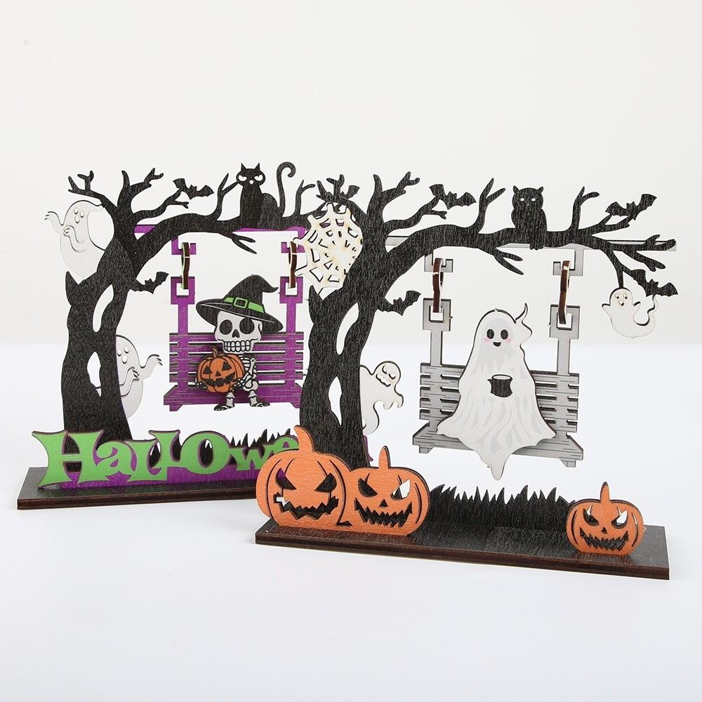 Wooden Decorative Statue Swing Style Display Figurines New Holiday Ornament Gift Giving