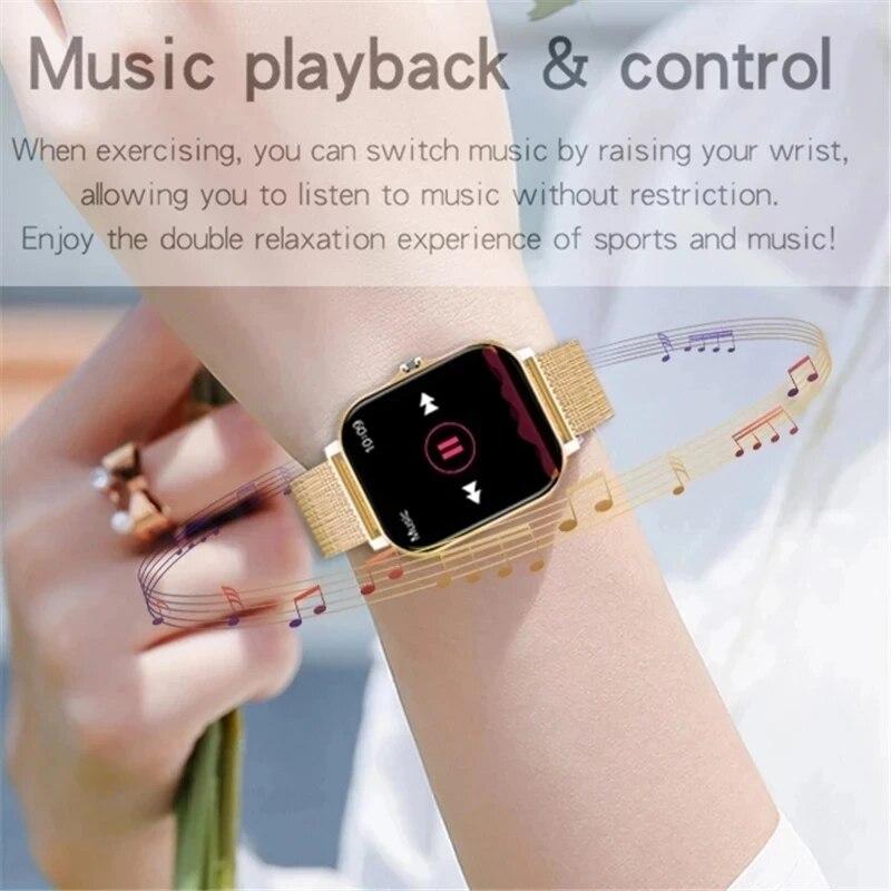 2026 New Smart Watch For Men Women Gift For Xiaomi Full Touch Screen Sport Fitness Watches BT Call Digital Smartwatch Wristwatch