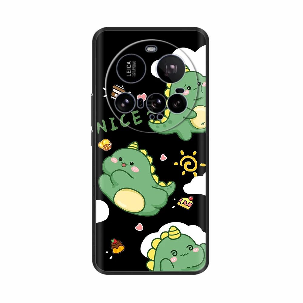 For Xiaomi 15 Ultra Case Soft TPU Silicone Shockproof Cartoon Cat Lion Phone Cover For Xiaomi 15Ultra Phone Cases Xiaomi15 Ultra