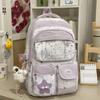 Schoolbag1011 New Large-capacity Backpack Female Primary School Students Fifth and Sixth Grade Schoolbag Junior High School Students Lightweight