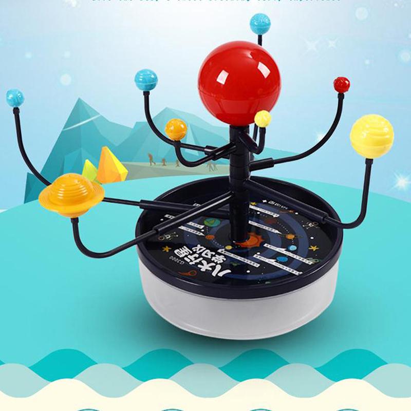 Solar System Diy Eight Planets Science Toys Planetarium Model Assemble Toys