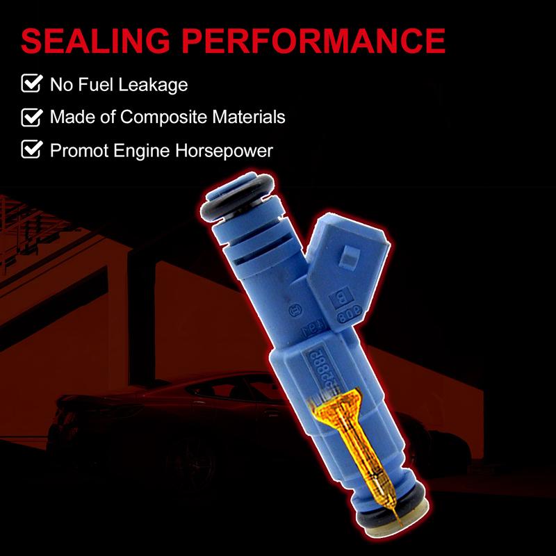 4PCS Fuel Injectors For BMW 325i 2.5L L6 1987-1993 13641734776 F01R00M082 0280155885