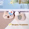 Capybara Plush Keychain with Baseball Cap - Cute Bag Decoration Doll Accessory