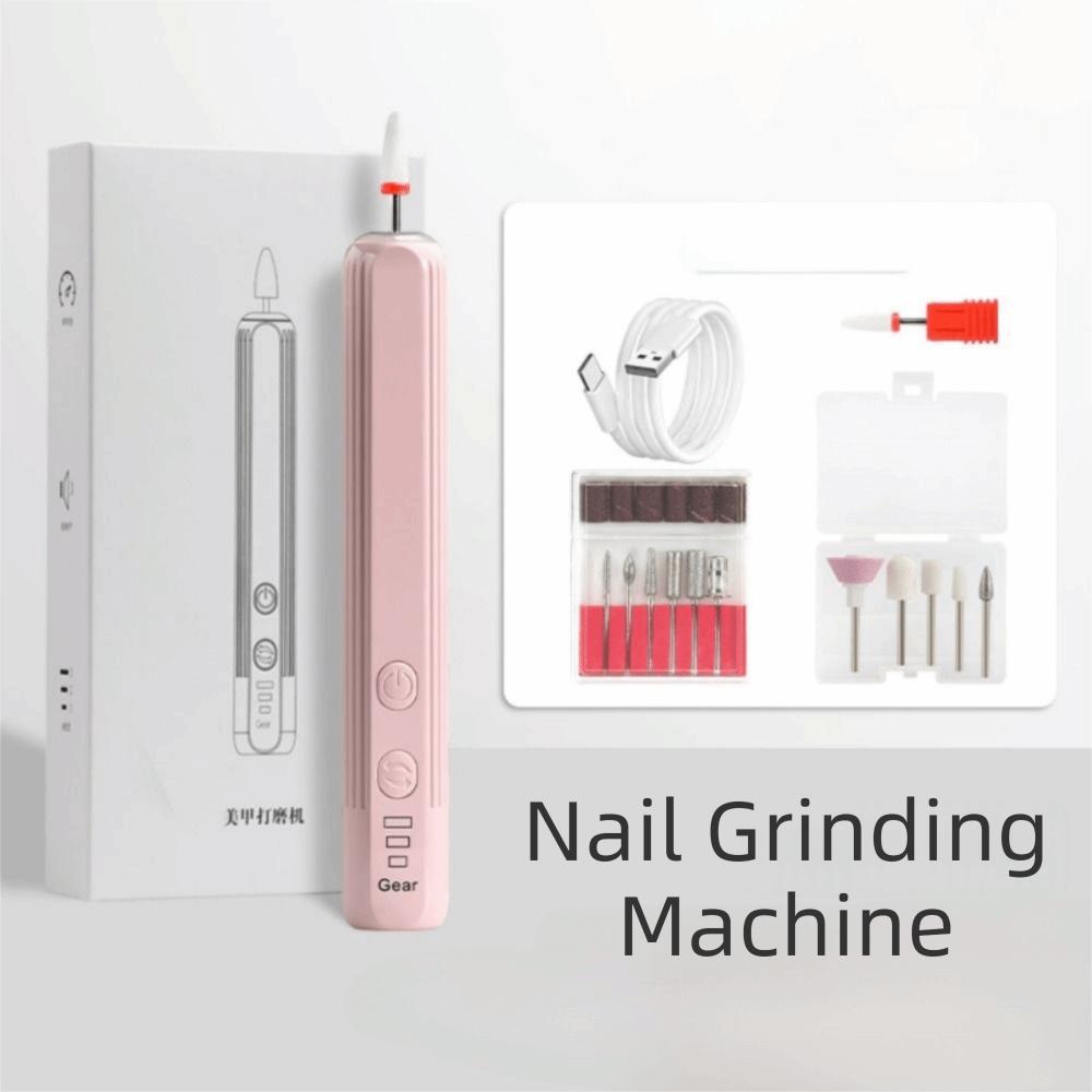 Low Noise Manicure Machine Cordless Nail File Machine Electric Nail Grinder Household Use