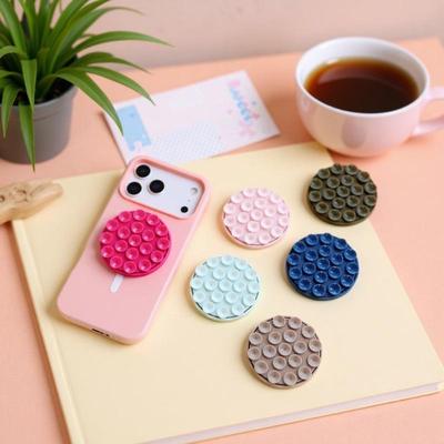 Silicone Suction Cup Phone Stand for Bathroom, Kitchen, & Car