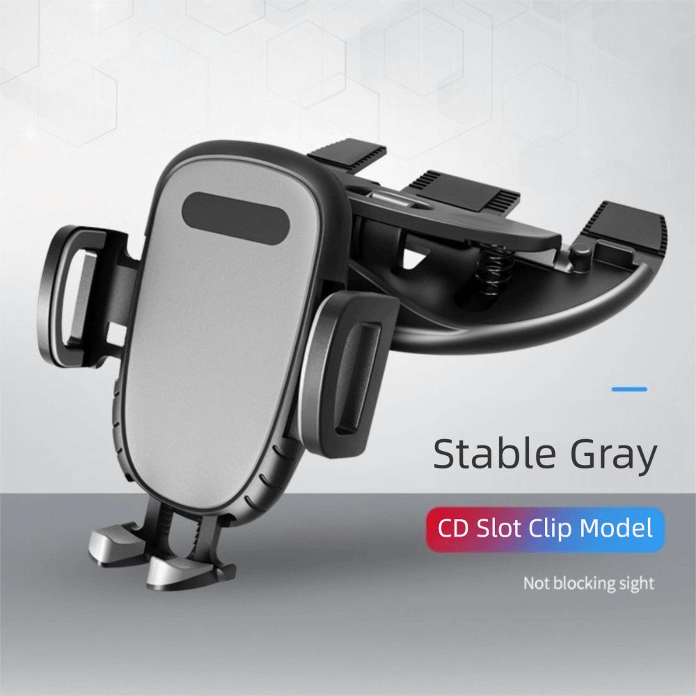 Clip CD Slot Car Phone Holder 360 Degree Rotation Car Mobile Phone Holder Car Navigation