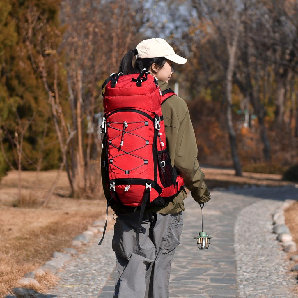 TS JYL laptop bag,Unisex Outdoor Hiking Backpack Large Capacity Camping Lightweight Bag