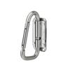 Tajima Safe System Stainless Steel Tool Holder with Slim Carabiner Folding Made of Stainless Compatible with All Types of Safe Features a Spring Lock