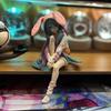 14CM Anime HATSUNE MIKU Figure with Rabbit Ear Pajamas Noodle Stopper PVC Model Toy Doll Action Figure Collection Gift