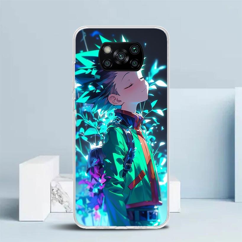 Huner X-Hunters Gon Soft Cover for Xiaomi Poco F7 Ultra X7 X6 X5 Pro M7 Phone Case Redmi 15 15C 13 13C 12 12C 10 10C Print Shell
