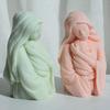 Mommy Holding Child Silicone Moulds Mom Holding Baby Candle Molds Epoxy Resin Molds Plasters Molds for Candle Making