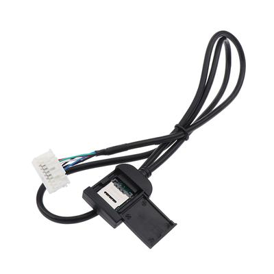 Adaptador de slot para cartão SIM para Android Rádio Multimídia GPS 4G 20 pinos Conector de cabo Acessórios para carro Fios Substituição Parte