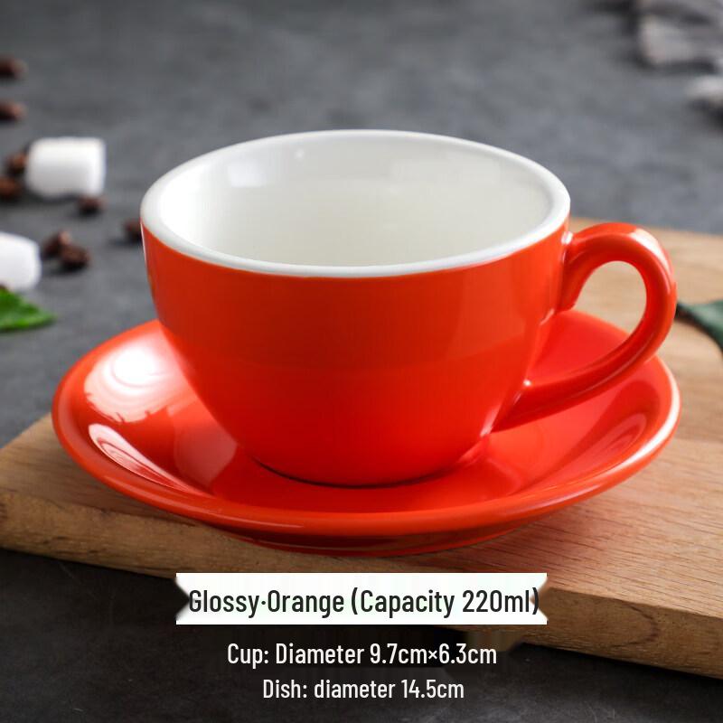 Nufeng Ceramic Cappuccino & Latte Coffee Cup Set
