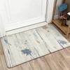 Modern Rustic Farmhouse Doormat Entrance Welcome Mat Decor Abstract Distressed Wood Grain Indoor Outdoor Rug 40x60cm Home Accent