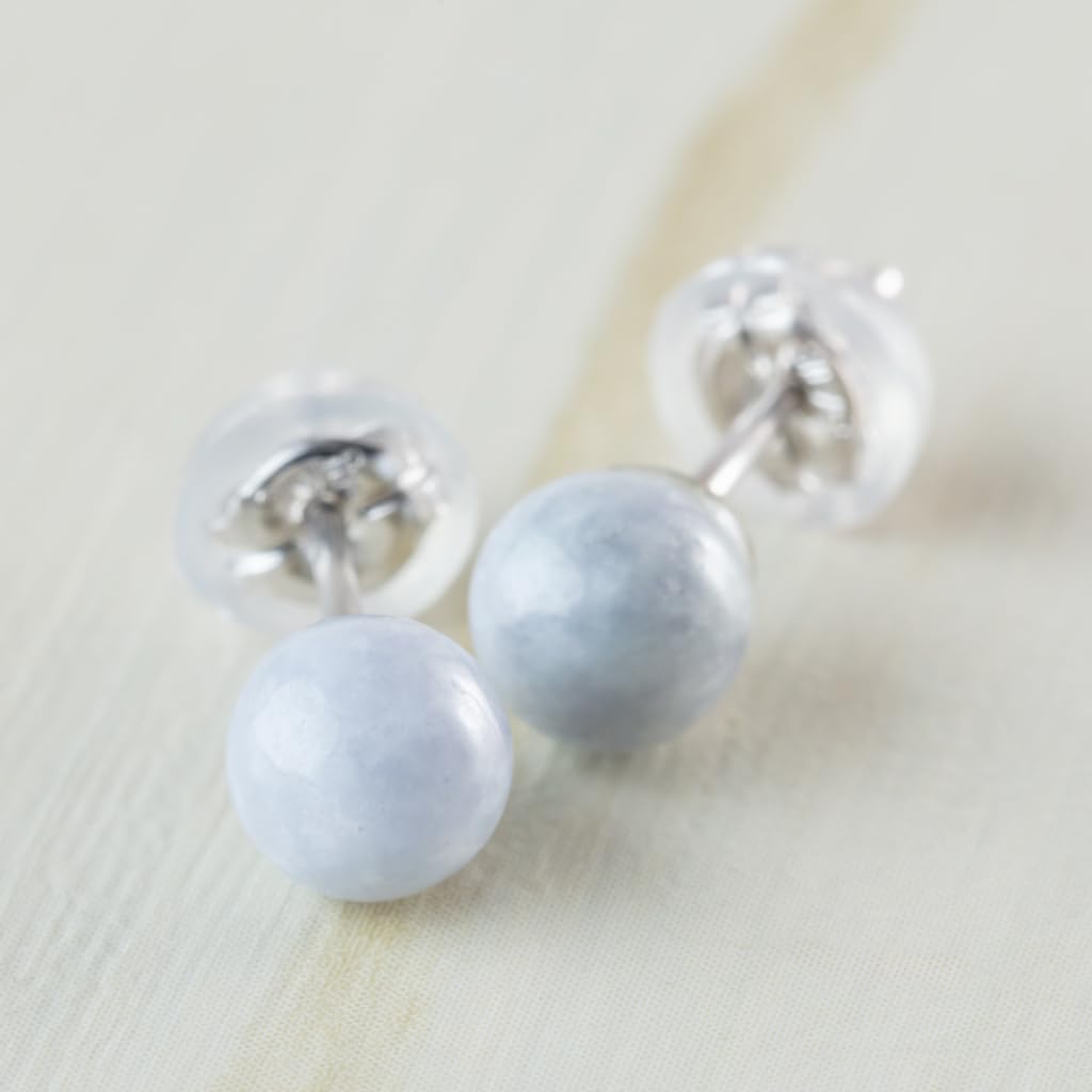 5mm Itoigawa Natural Jadeite Bead Japanese National Jomon Power Stone Jadeite Workshop Guarantee APS0156 Earrings, Stone, [Itoigawa Kotaki/Quality