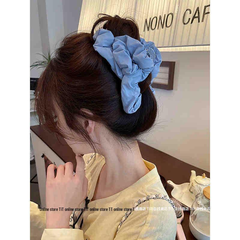 Elegante koreanische Punkt-Schleifen-Klammer für Damen - Hochwertiges Haaraccessoire für Dutt-Frisuren